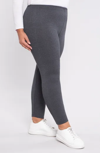 Grafitszínű sima leggings