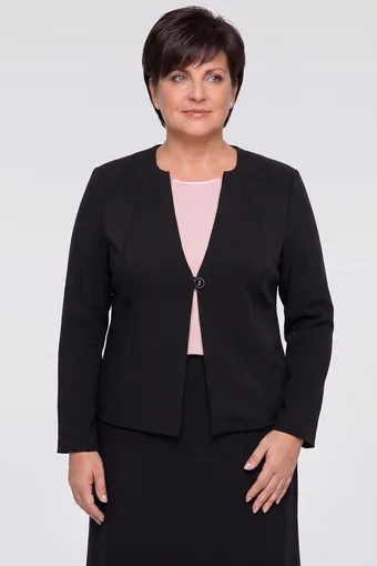 blézer vászonkabát zsebekkel