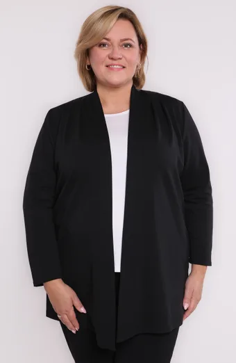 kardigán köpeny zsebekkel
