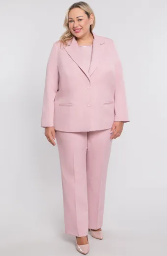 Púderrózsaszín elegáns öltöny
